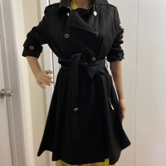 KARL LAGERFELD PARIS Double Breasted Trenc… - Picture 4 of 13